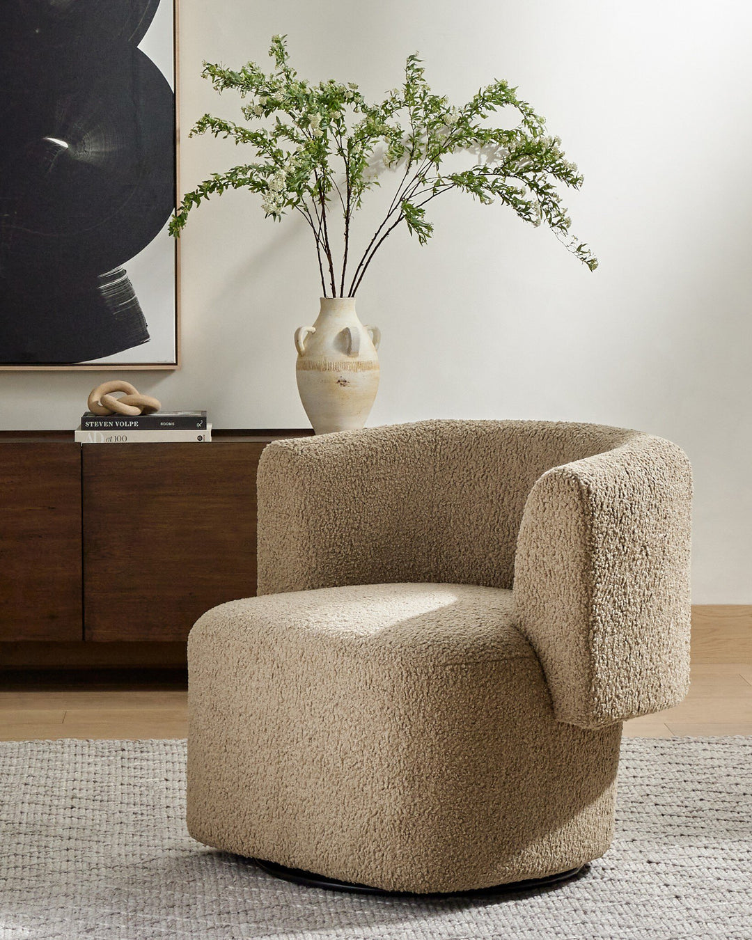 Four Hands - Tybalt Swivel Chair - 231367-001 | American Home Furniture