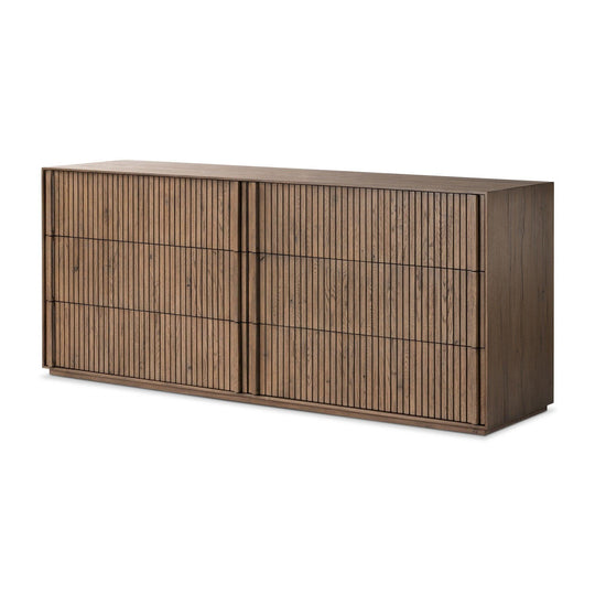 Four Hands - Leo 6 Drawer Dresser - 231733-002 | American Home Furniture