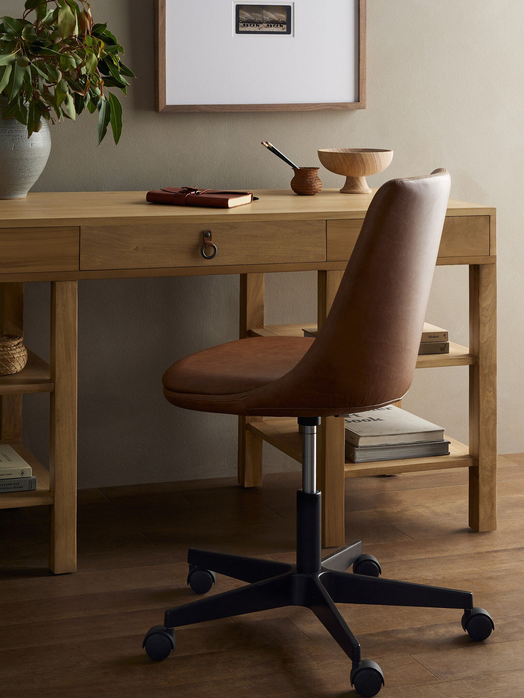 Four Hands - Lyka Desk Chair - 231804-001 | American Home Furniture