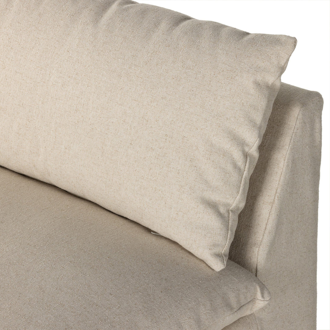 Four Hands - Grant Slipcover Armless Sofa - 231823-002 | American Home Furniture