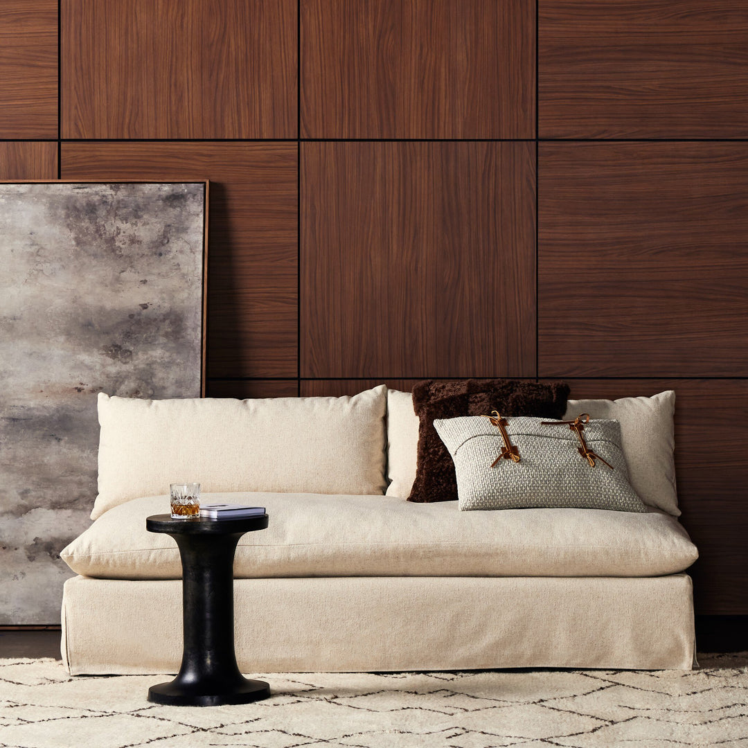 Four Hands - Grant Slipcover Armless Sofa - 231823-002 | American Home Furniture