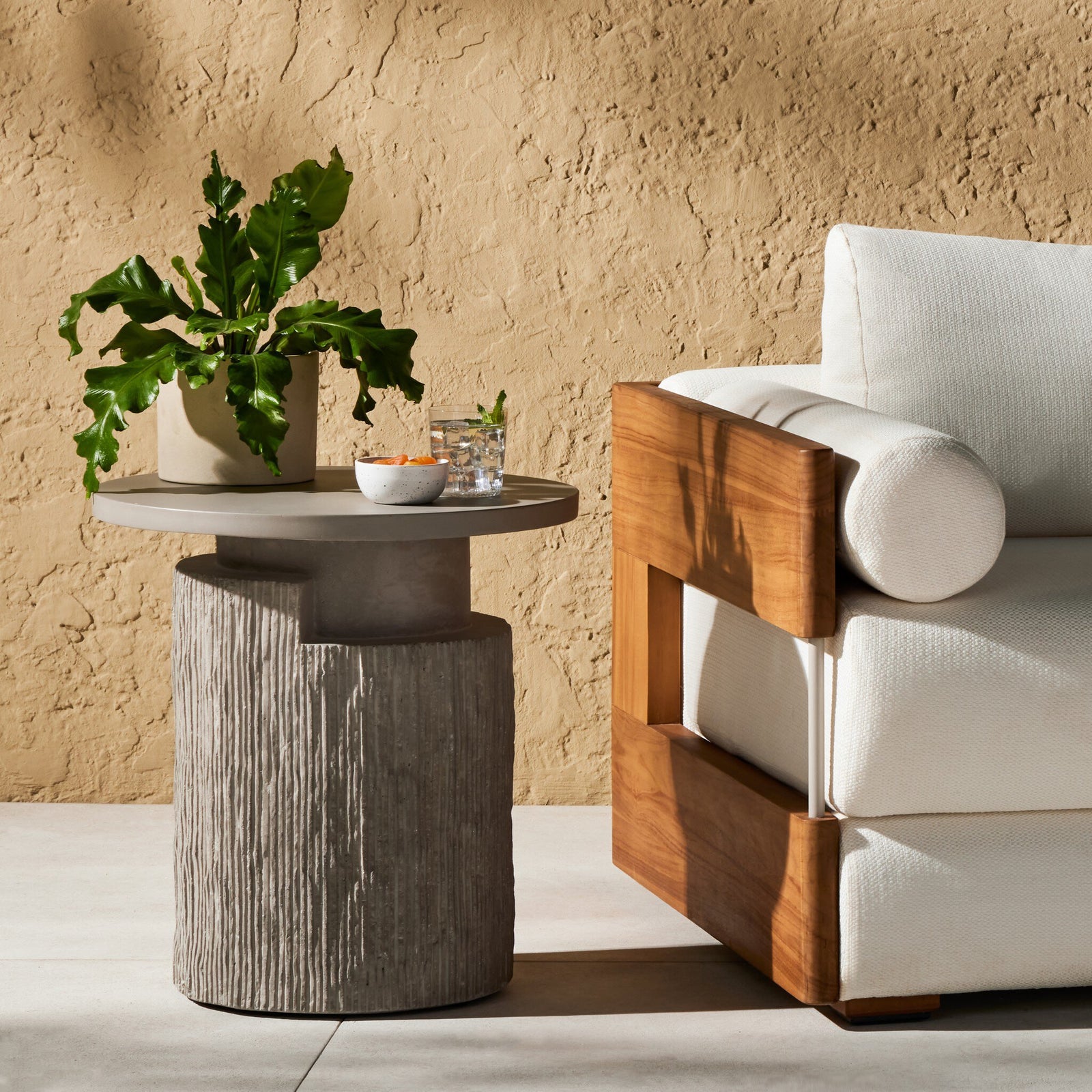 Four Hands - Huron Outdoor End Table - 231884-001 | American Home Furniture