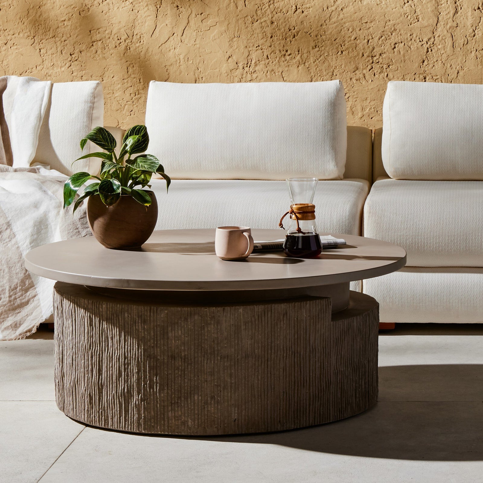 Four Hands - Huron Outdoor Coffee Table - 231886-001 | American Home Furniture