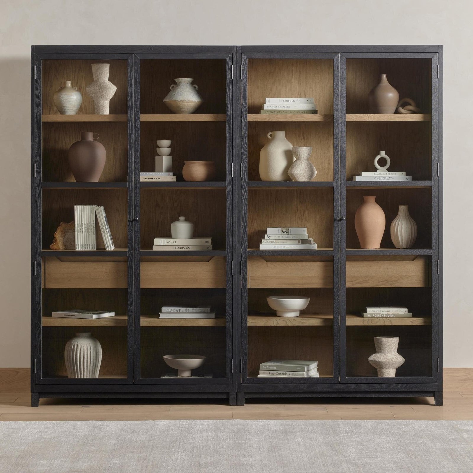 Four Hands - Millie Double Cabinet - 232216-001 | American Home Furniture