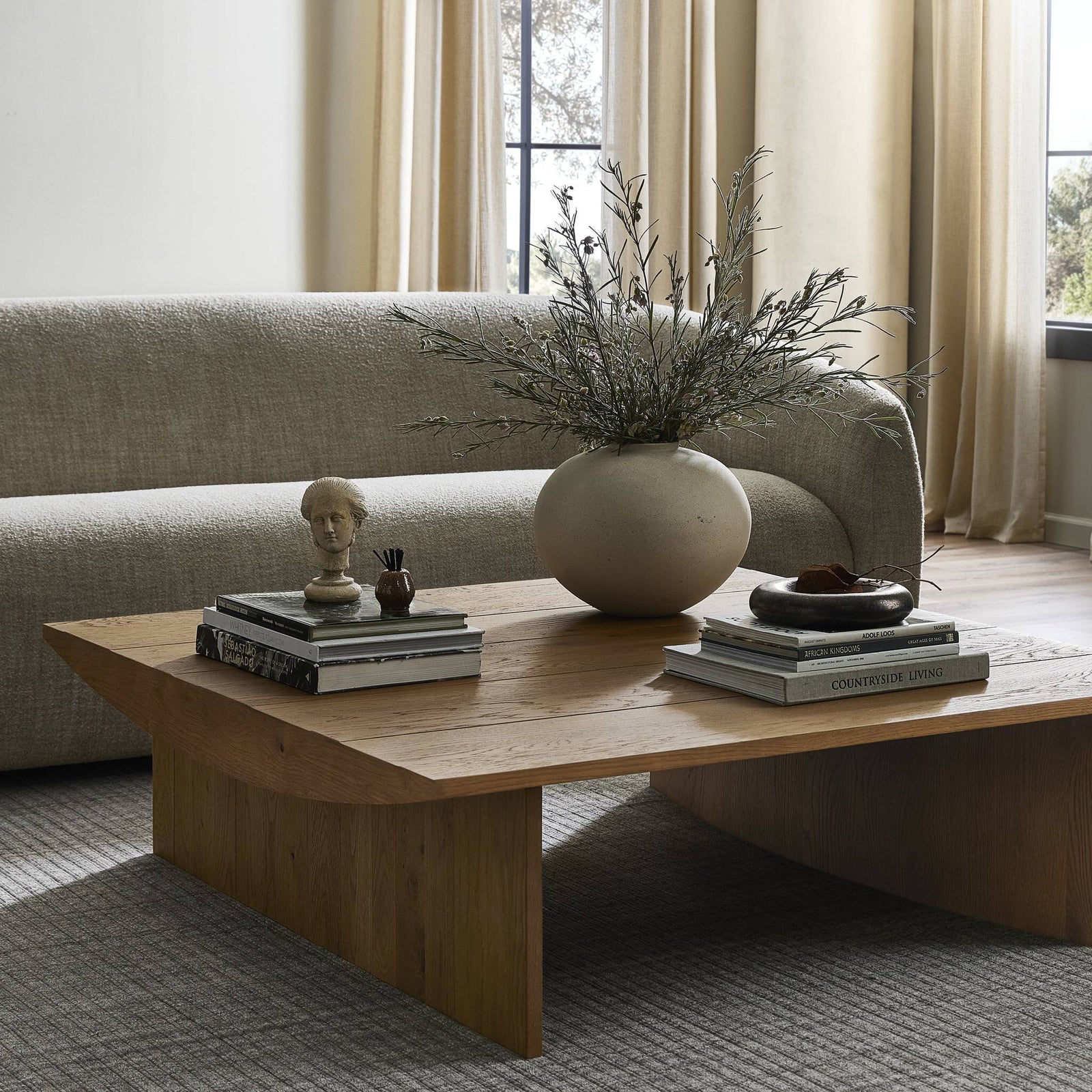 Four Hands - Pickford Square Coffee Table - 232234-001 | American Home Furniture