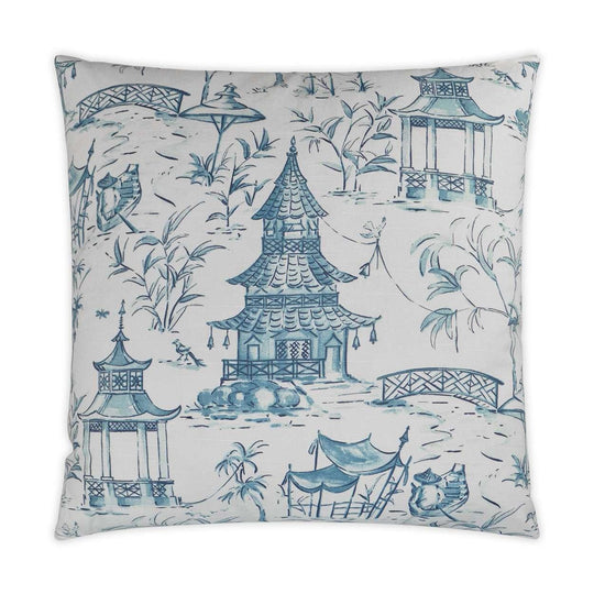 D.V. KAP Home - Pagodas Pillow - 2323-2424 | American Home Furniture