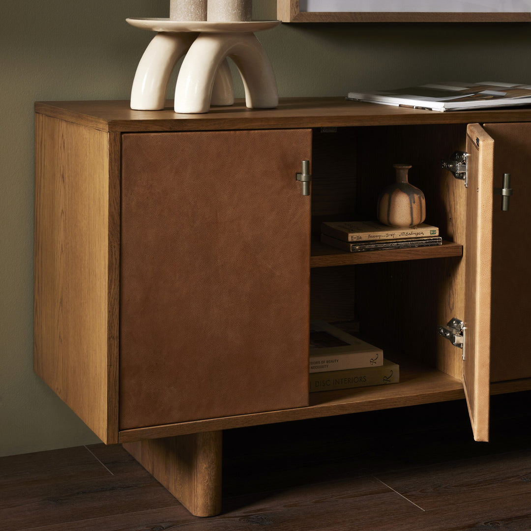 Four Hands - Posada Media Console - 232363-002 | American Home Furniture