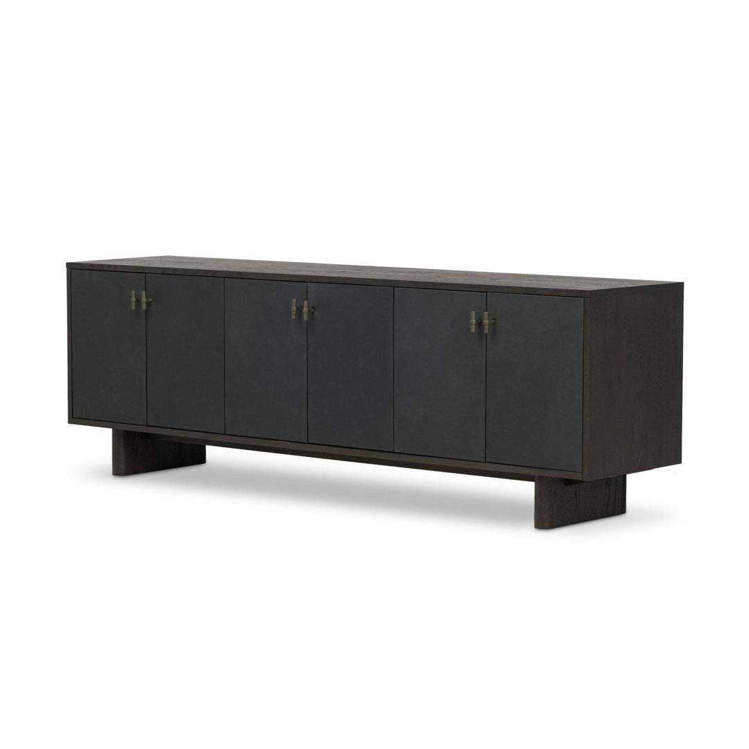 Posada Media Console - AmericanHomeFurniture