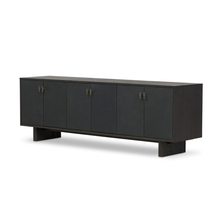 Posada Media Console - AmericanHomeFurniture