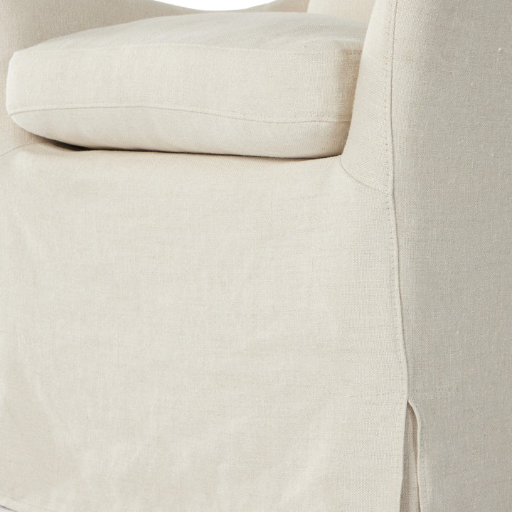 Four Hands - Monette Slipcover Dining Chair - 232435-007 | American Home Furniture