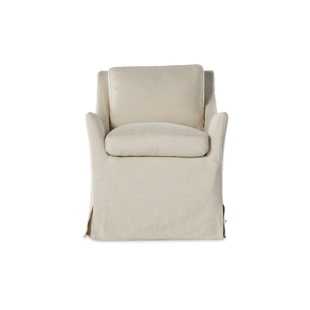 Four Hands - Monette Slipcover Dining Chair - 232435-007 | American Home Furniture