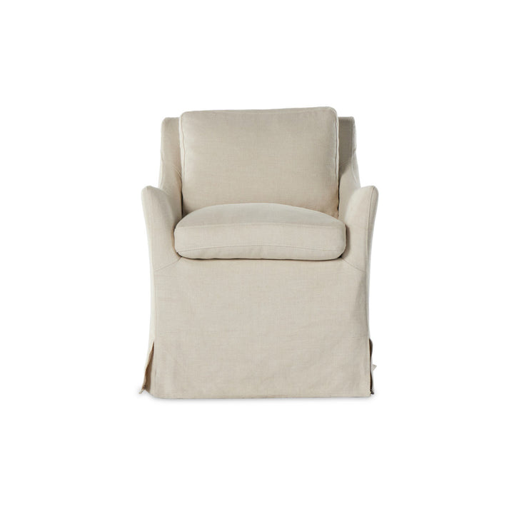Four Hands - Monette Slipcover Dining Chair - 232435-007 | American Home Furniture