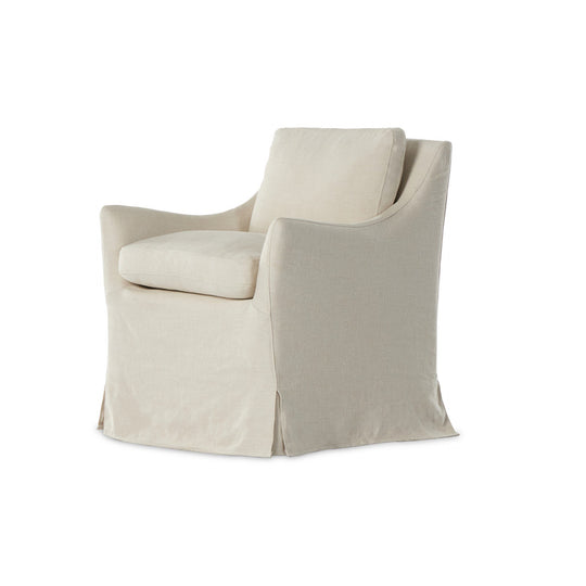 Four Hands - Monette Slipcover Dining Chair - 232435-007 | American Home Furniture