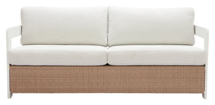 Gelo Sofa White & Brown