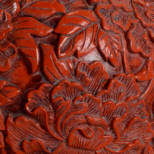 Chinese Red/Antique Gold