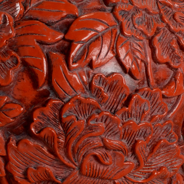 Chinese Red/Antique Gold