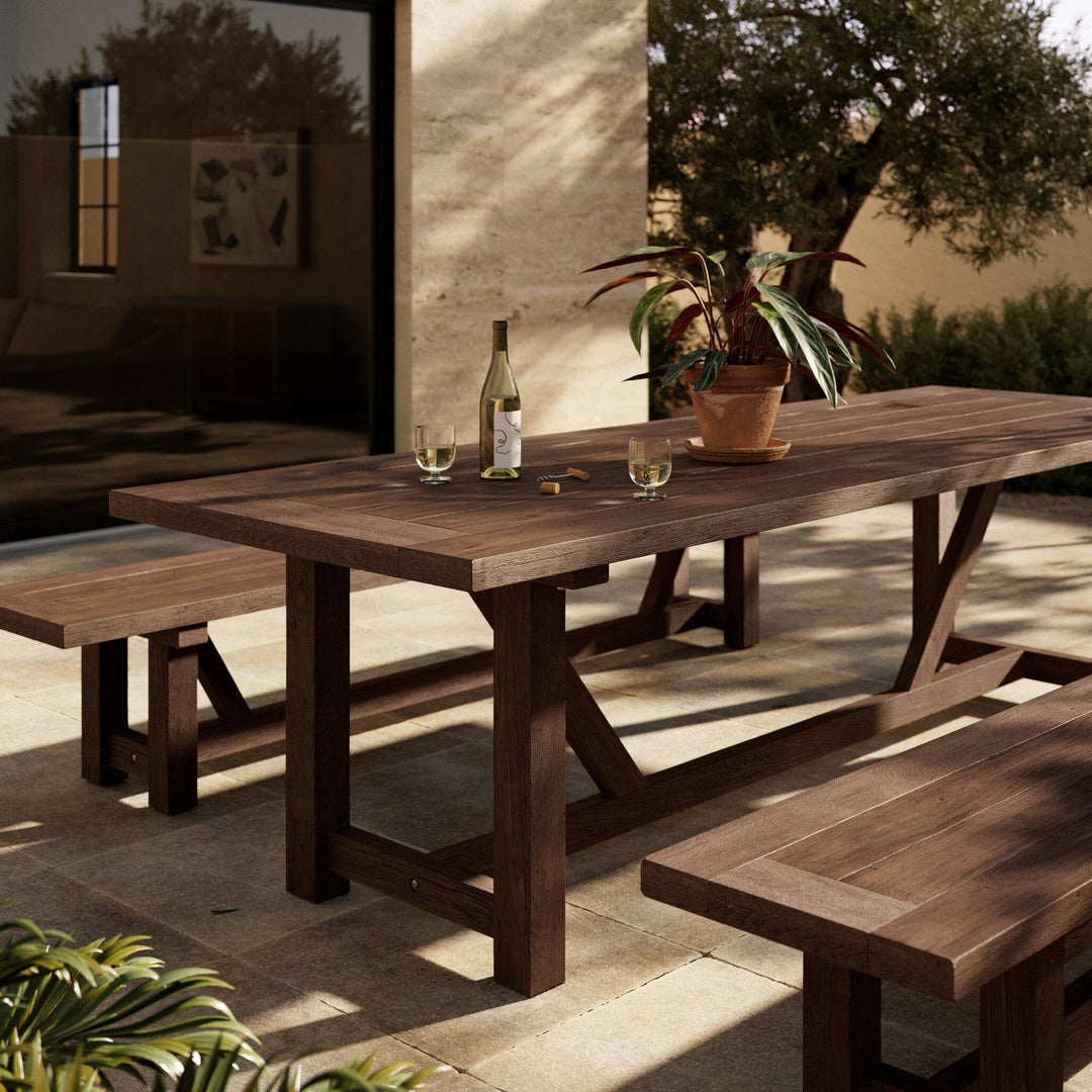 Four Hands - Stewart Outdoor Dining Table - 233366-001 | American Home Furniture