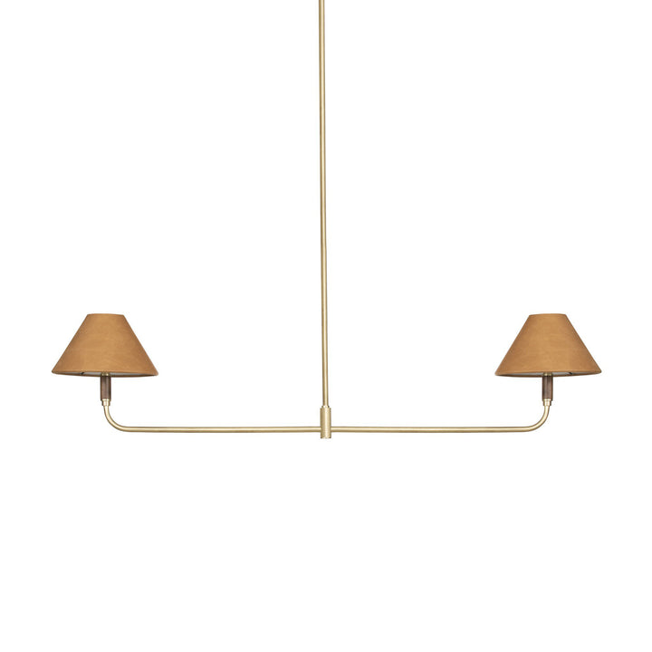 Four Hands - Cullen Linear Double Pendant - 233467-001 | American Home Furniture