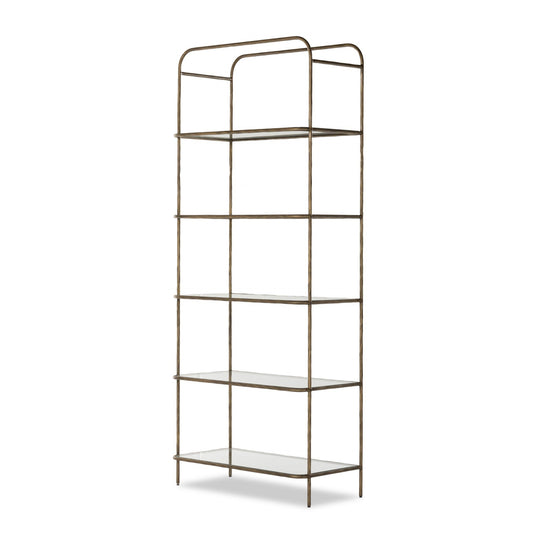 Four Hands - Swinton Bookcase - 233573-002 | American Home Furniture