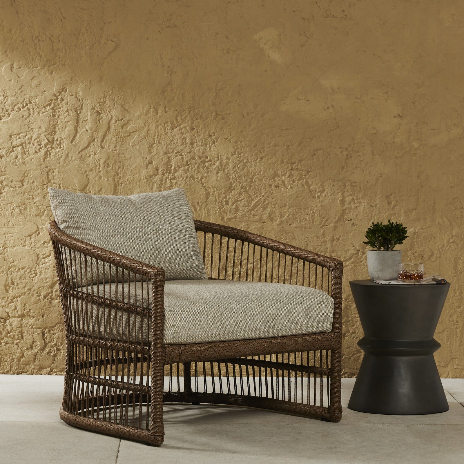 Four Hands - Montecito Outdoor Chair - 233644-001 | American Home Furniture