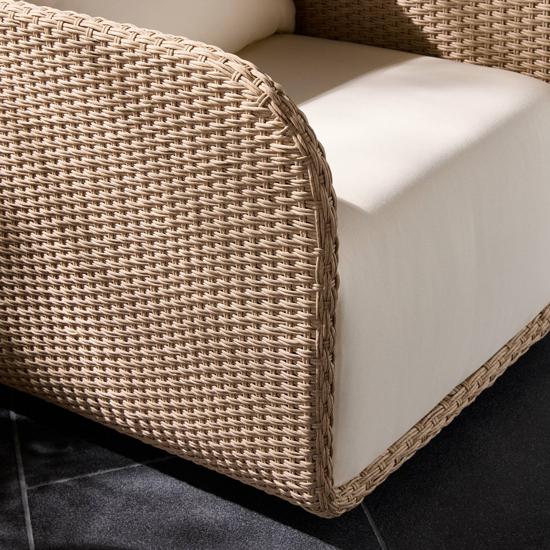 Four Hands - Geneva Outdoor Swivel Chair - 233645-009 | American Home Furniture