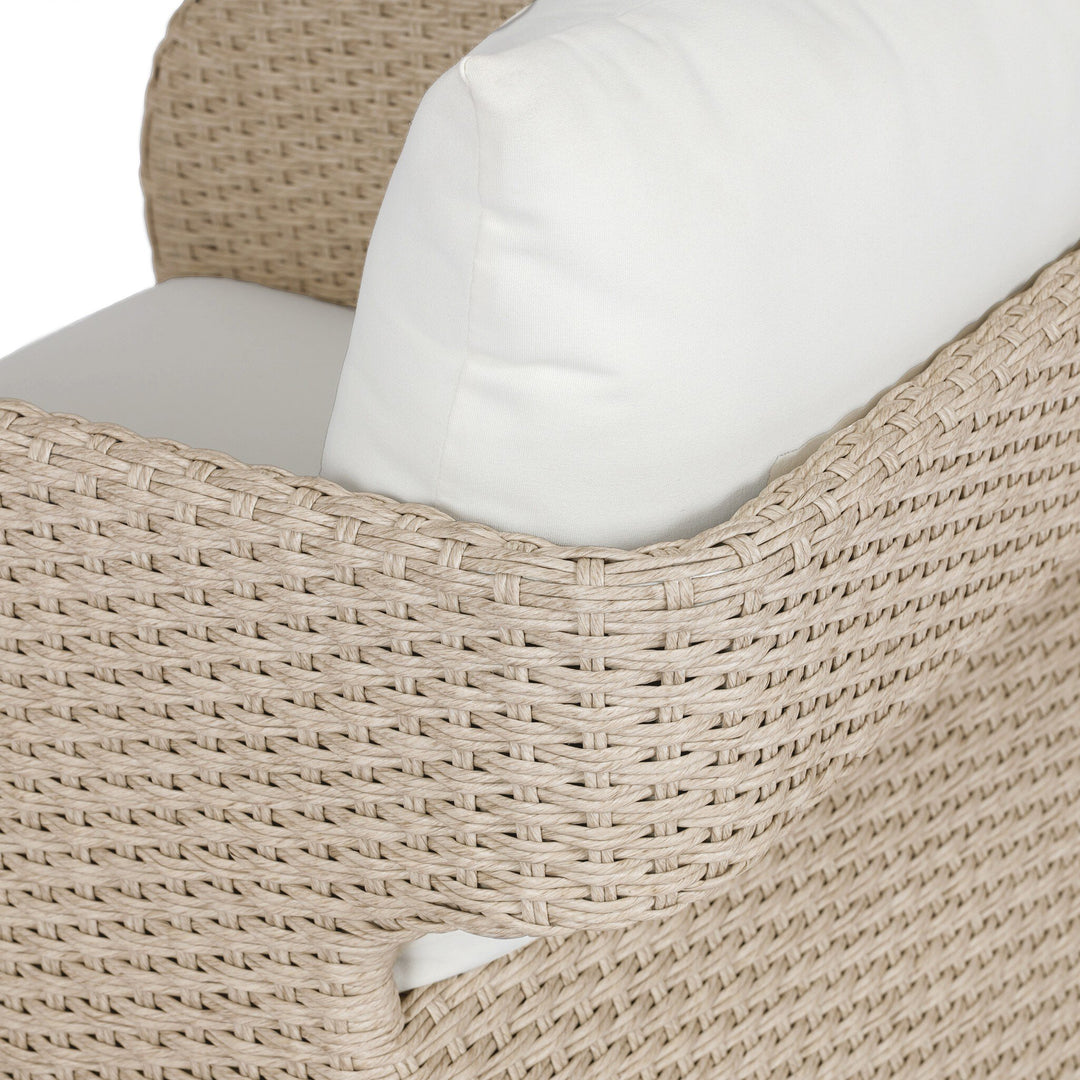 Four Hands - Geneva Outdoor Swivel Chair - 233645-009 | American Home Furniture