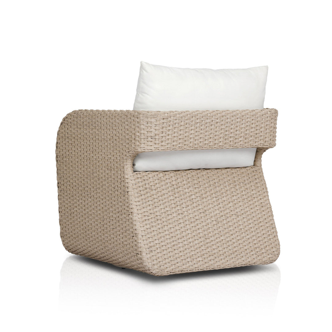Four Hands - Geneva Outdoor Swivel Chair - 233645-009 | American Home Furniture