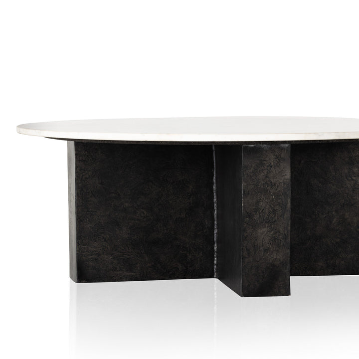 Four Hands - Terrell Round Coffee Table - 234008-001 | American Home Furniture