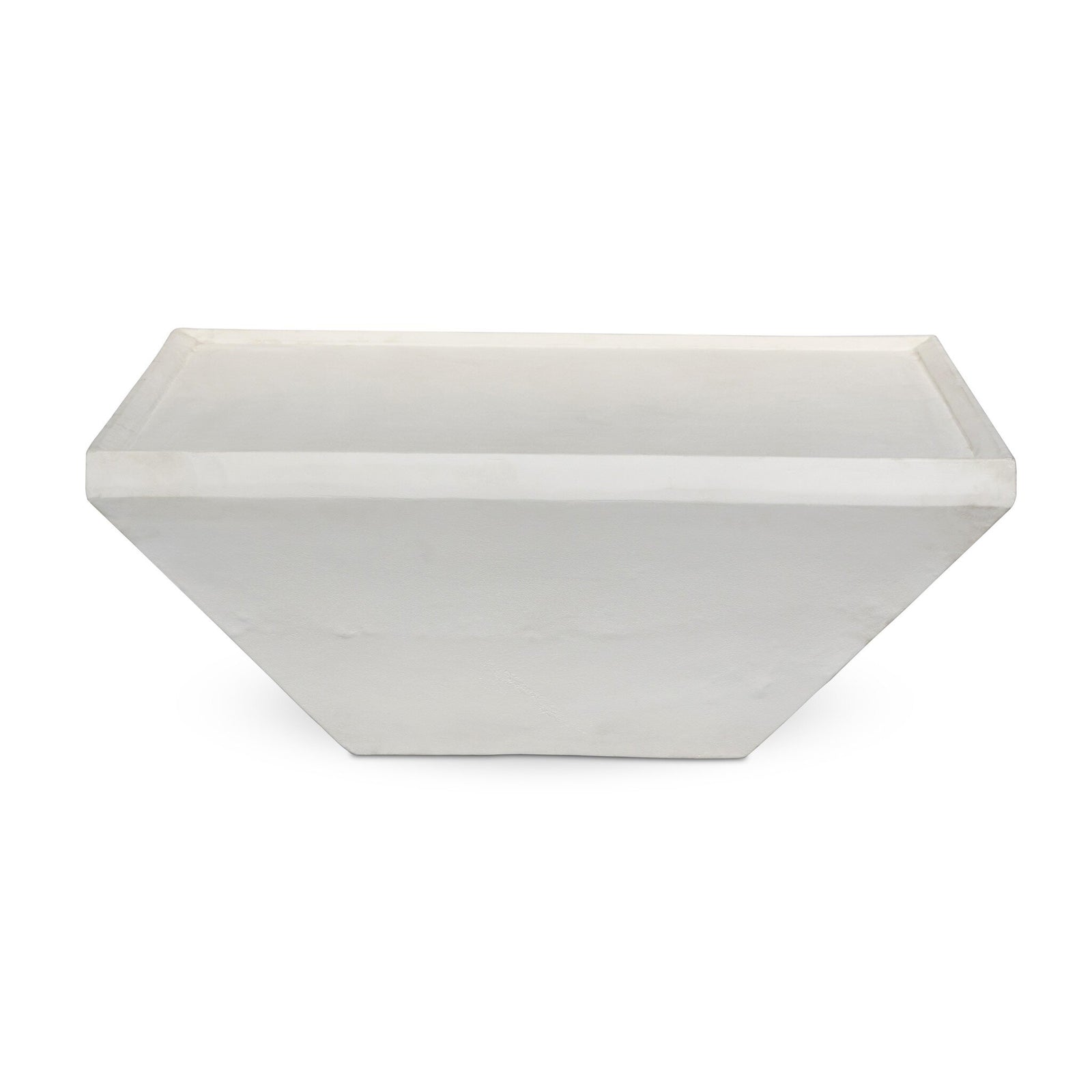 Matte White Cast Aluminum