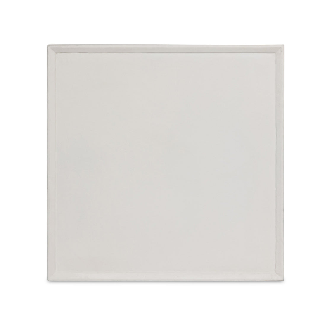 Matte White Cast Aluminum