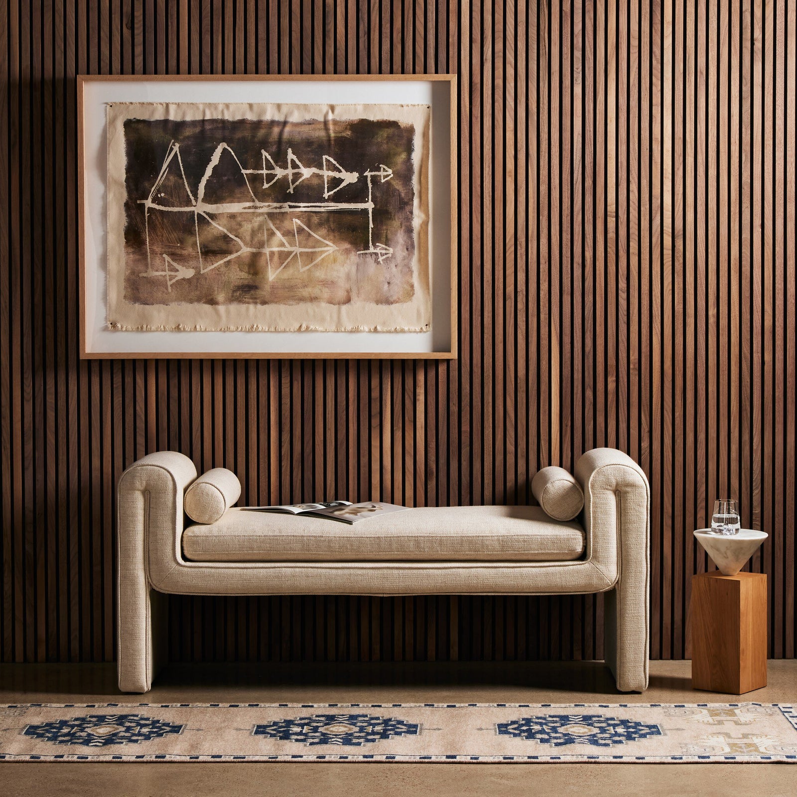 Four Hands - Mitchell Accent Bench - 234263-002 | American Home Furniture