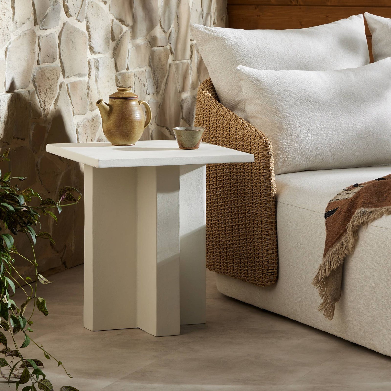 Four Hands - Terrell Outdoor End Table - 234524-003 | American Home Furniture