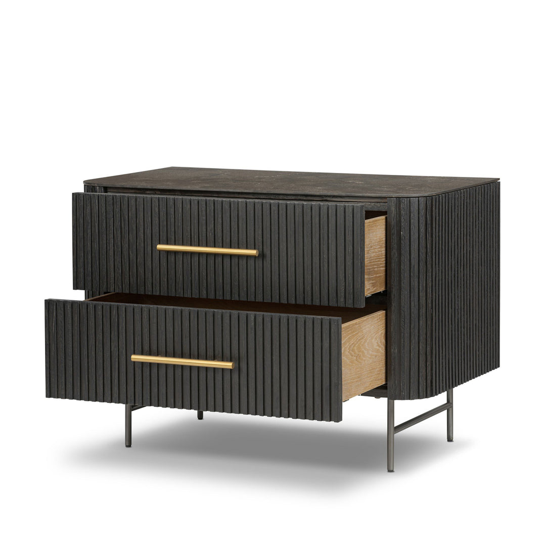 Four Hands - Fletcher Large Nightstand - 234690-002 | American Home Furniture
