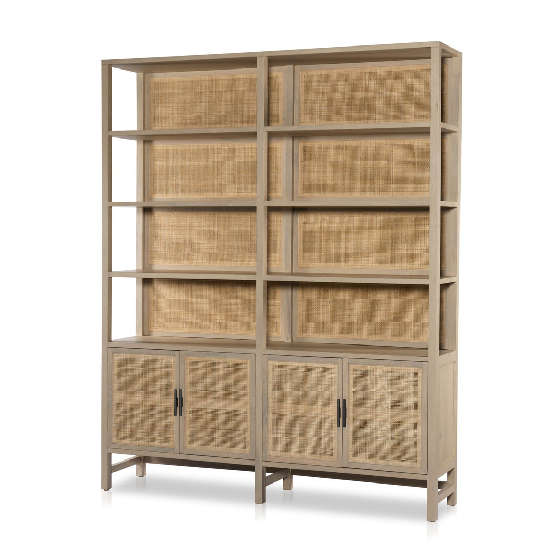 Four Hands - Caprice Wide Bookshelf - 234775-002 | American Home Furniture