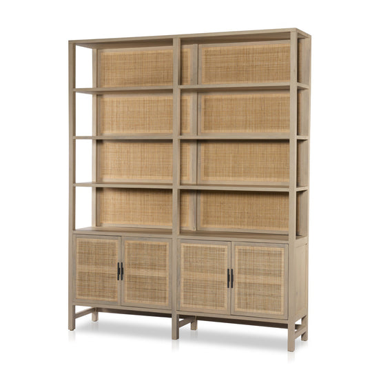 Four Hands - Caprice Wide Bookshelf - 234775-002 | American Home Furniture