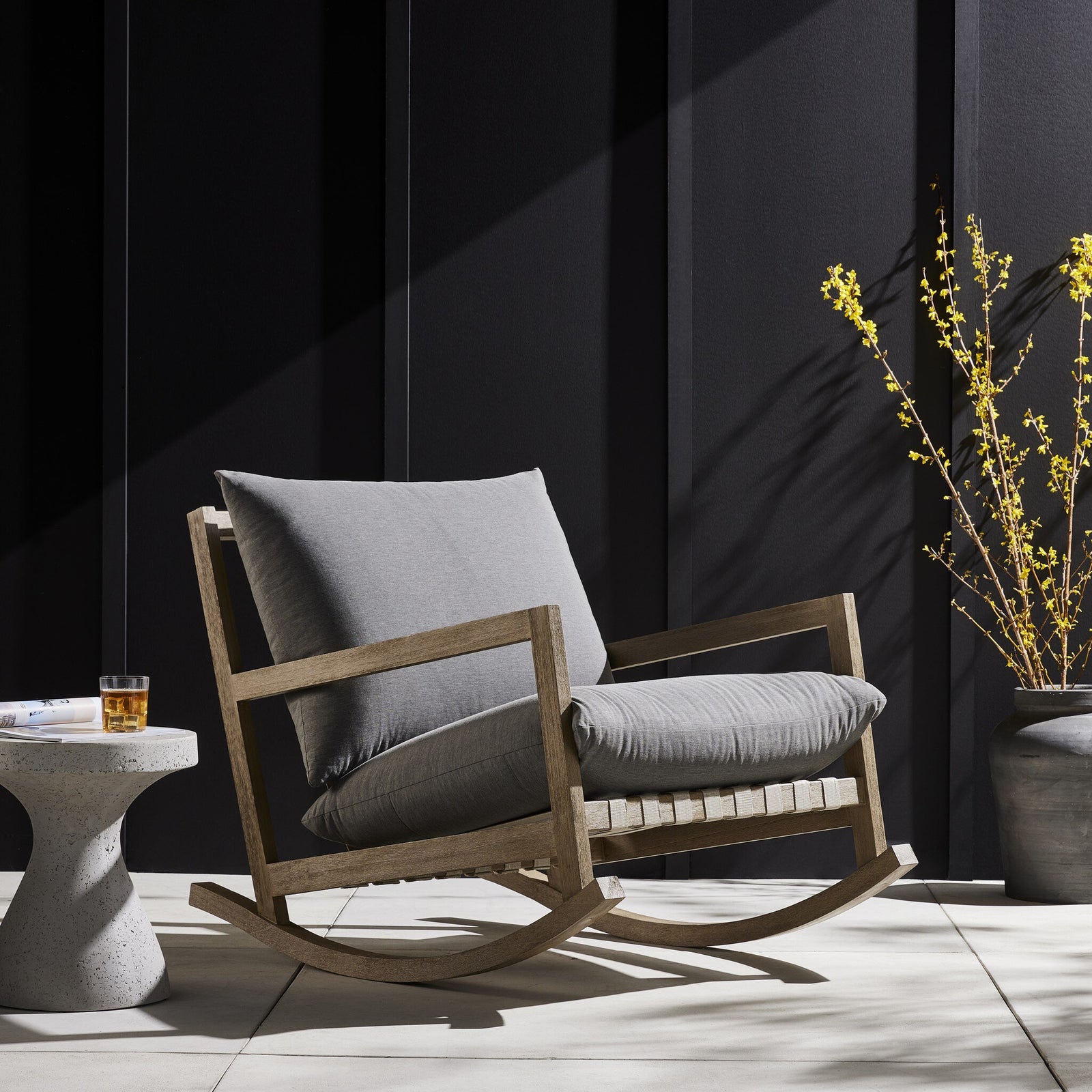 Four Hands - Aiken Outdoor Rocking Chair - 235140-001 | American Home Furniture