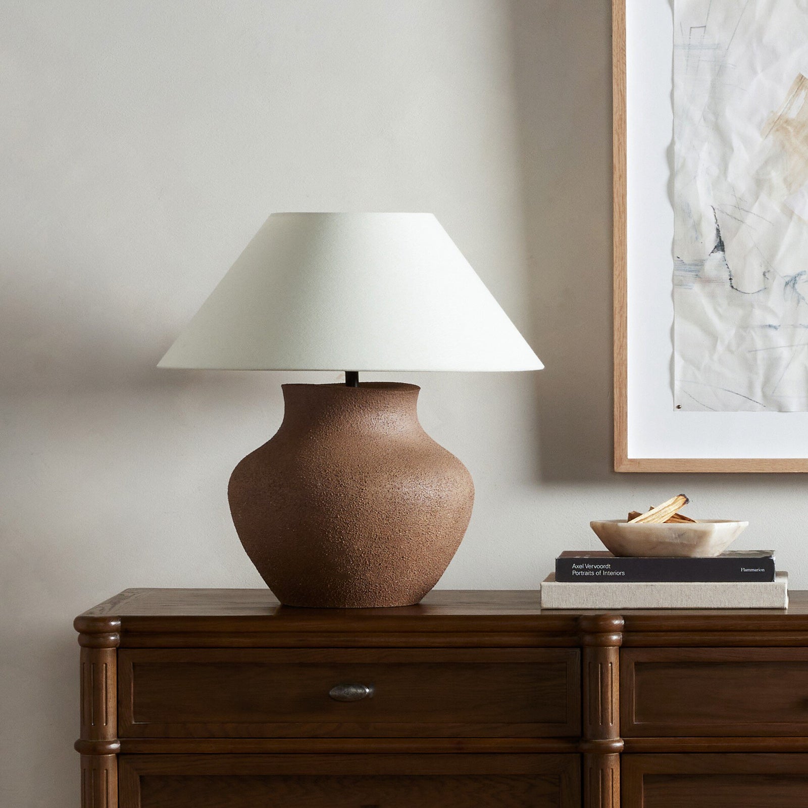 Four Hands - Parma Ceramic Table Lamp - 235155-001 | American Home Furniture