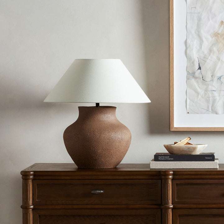 Four Hands - Parma Ceramic Table Lamp - 235155-001 | American Home Furniture