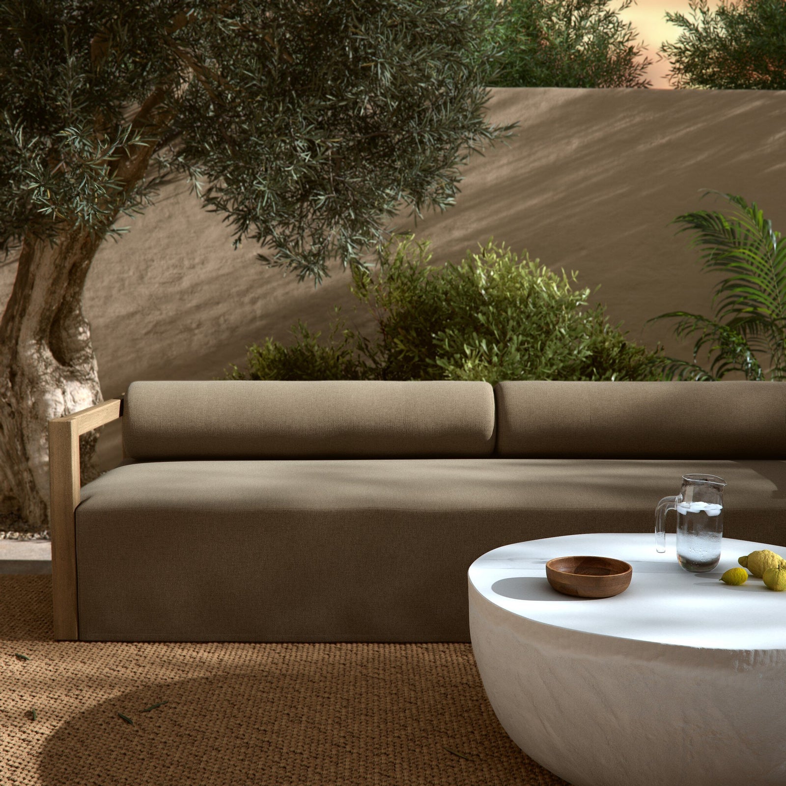 Four Hands - Laskin Outdoor Sofa - 235156-004 | American Home Furniture