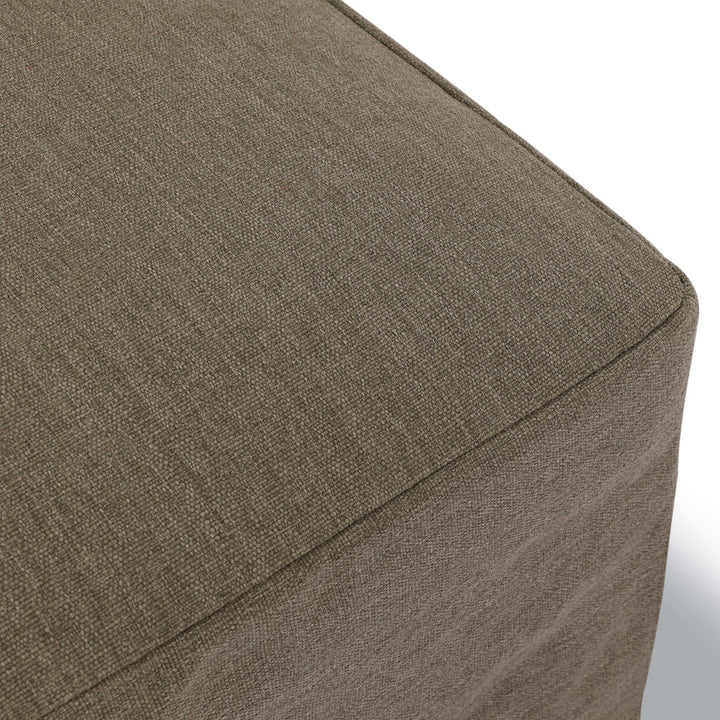 Four Hands - Laskin Outdoor Ottoman - 235157-004 | American Home Furniture