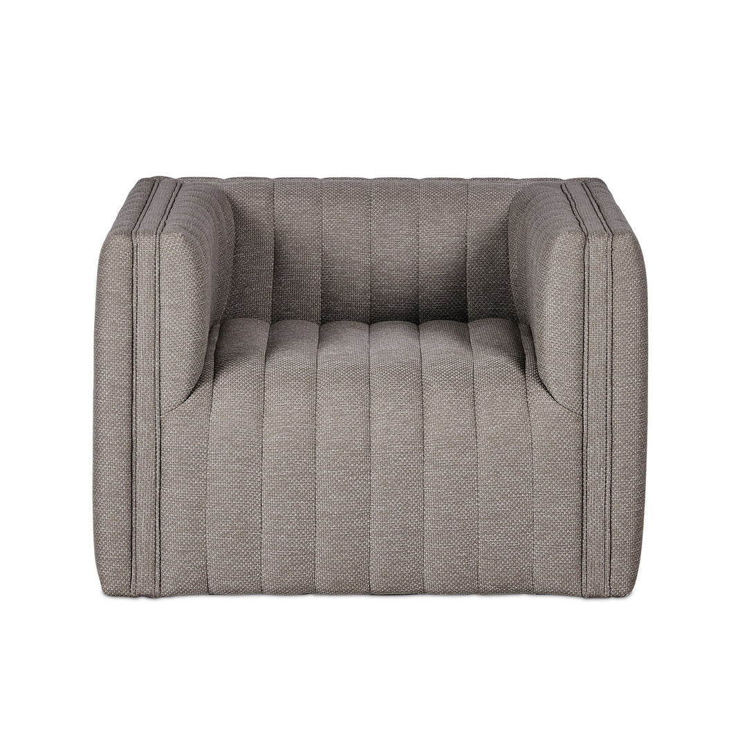 Four Hands - Augustine Outdoor Swivel Chair - 235934-002 | American Home Furniture