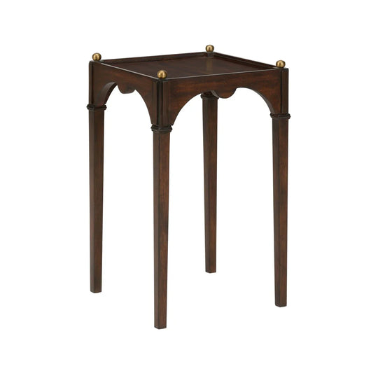 Walnut/Brass