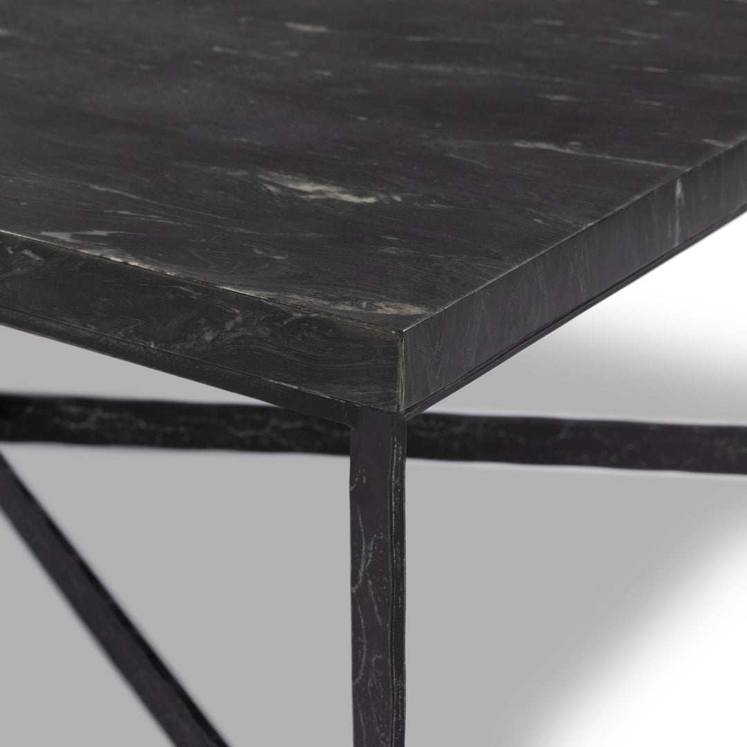 Four Hands - Hammered Iron Coffee Table - 236010-001 | American Home Furniture