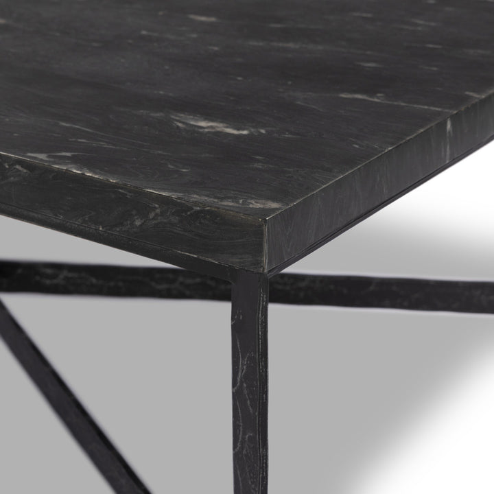 Four Hands - Hammered Iron Coffee Table - 236010-001 | American Home Furniture