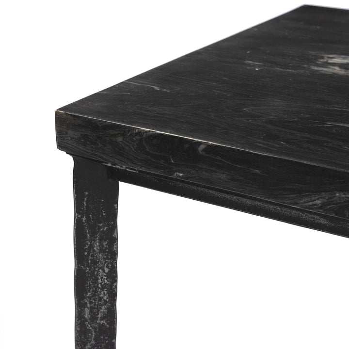 Four Hands - Hammered Iron Coffee Table - 236010-001 | American Home Furniture