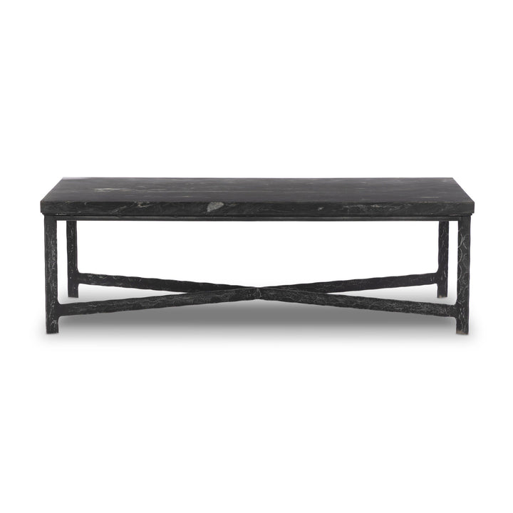Four Hands - Hammered Iron Coffee Table - 236010-001 | American Home Furniture