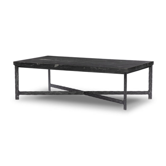 Four Hands - Hammered Iron Coffee Table - 236010-001 | American Home Furniture
