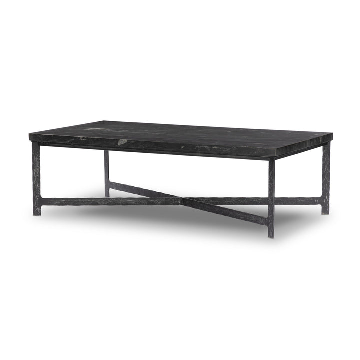 Four Hands - Hammered Iron Coffee Table - 236010-001 | American Home Furniture