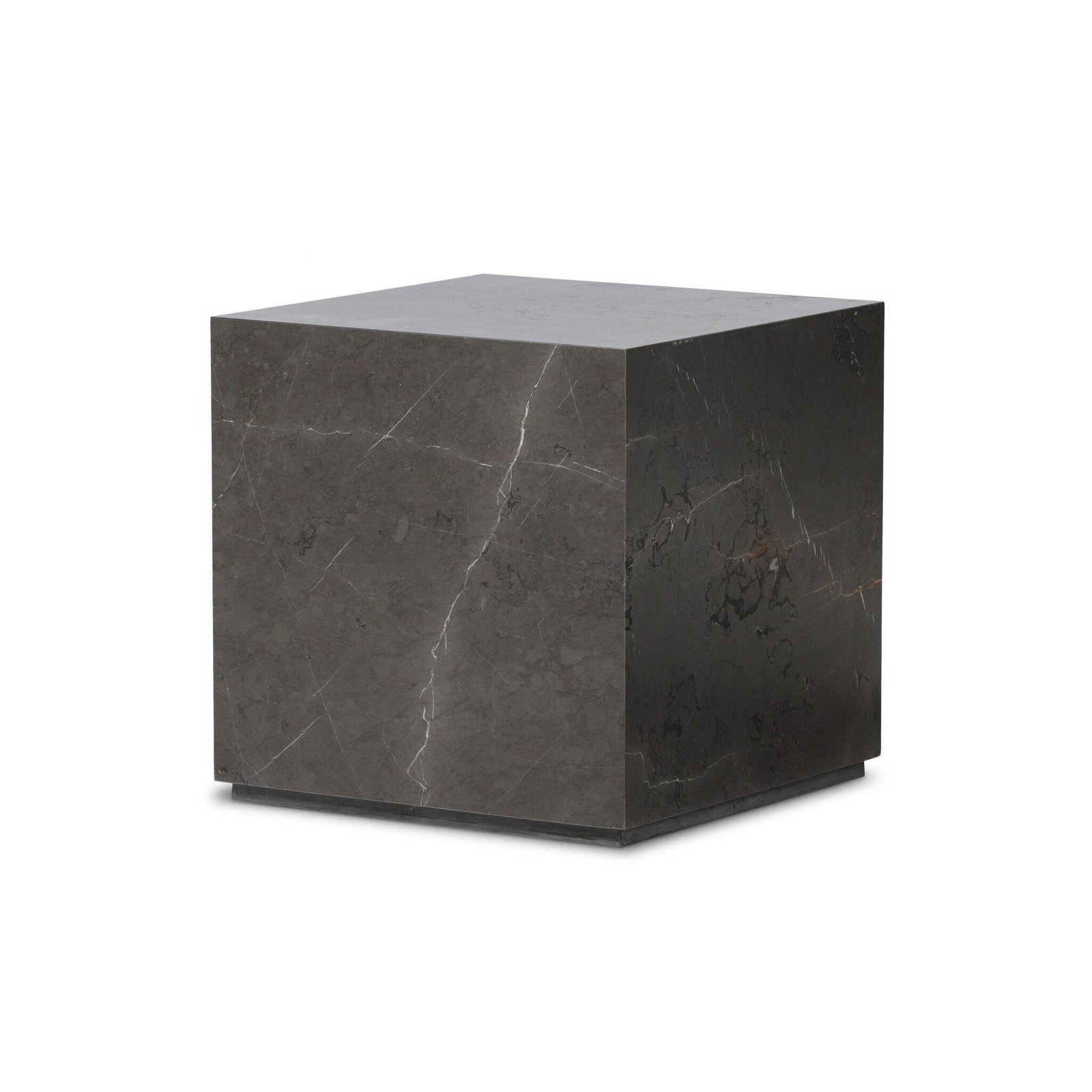 Four Hands - Modern Marble Plinth End Table - 236045-004 | American Home Furniture