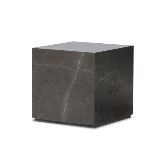 Four Hands - Modern Marble Plinth End Table - 236045-004 | American Home Furniture